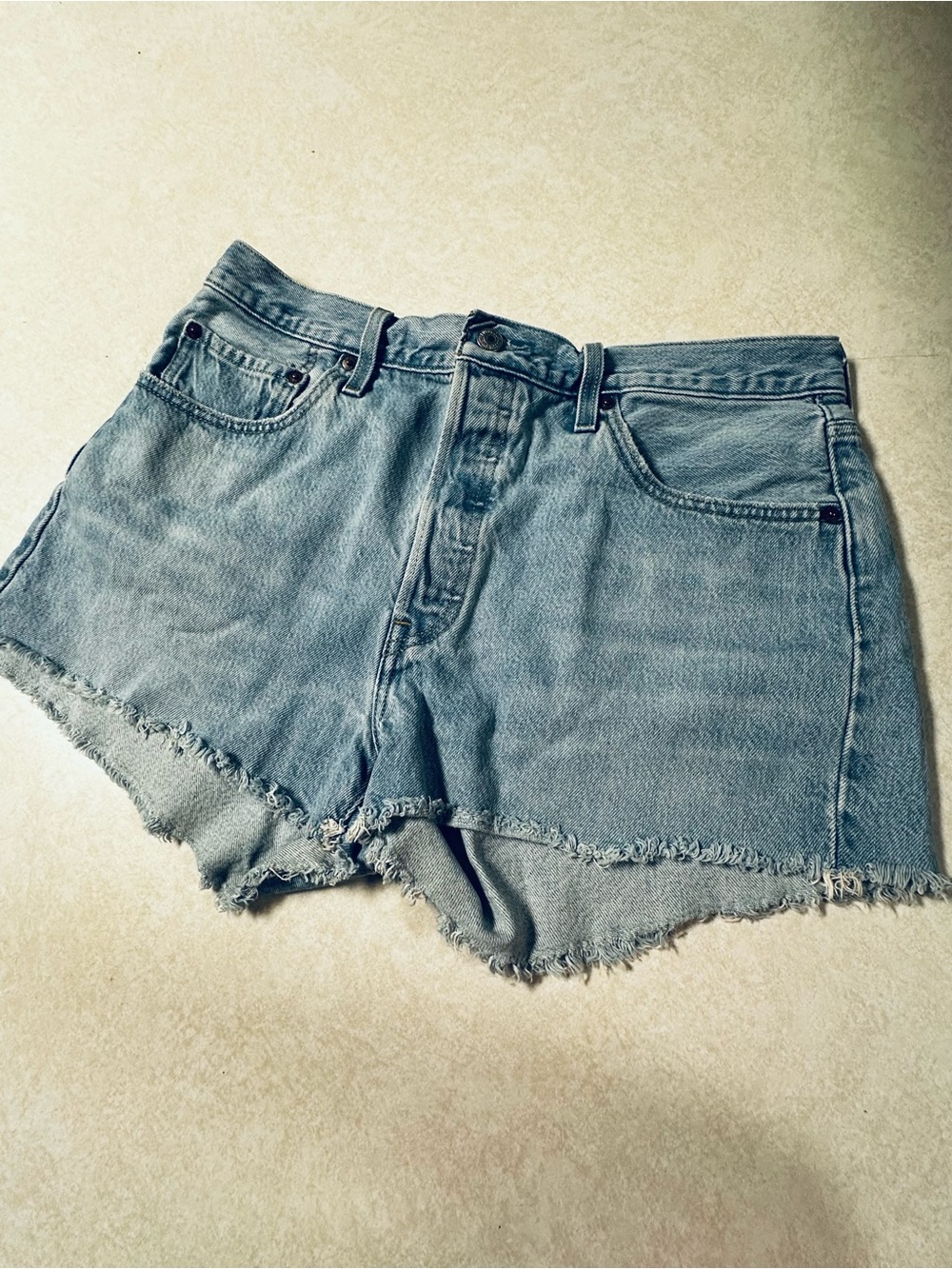 Levi’s 501 Premium Denim Shorts 32 Waist Cute!!!